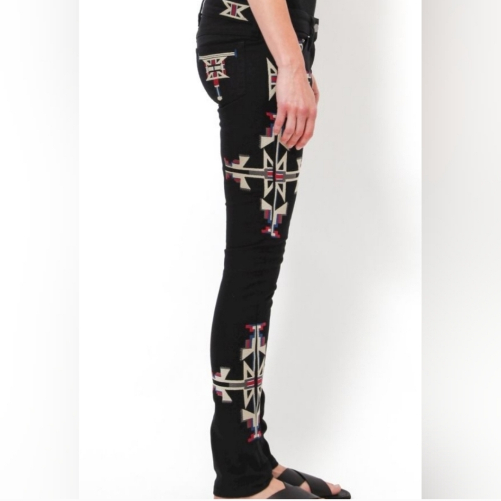 🔥6 FOR $25!🔥Isabel Marant! Black Geometric Skinny Jeans